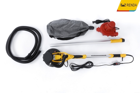 Máy chà nhám tường không chổi than 220V với đèn LED để đánh bóng và mài