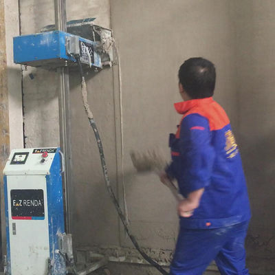 Xây dựng tường kết xuất máy Thiết bị thạch cao tự động Dễ dàng di chuyển và cài đặt