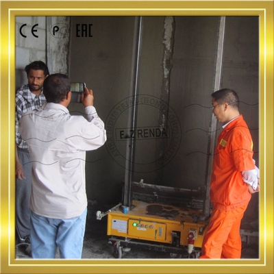 Vữa trét tường tự động Máy Thiết Bị Xây Dựng Nội Thất